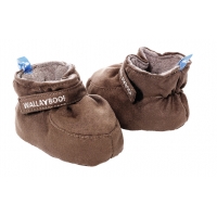 bruine lage babyschoenen